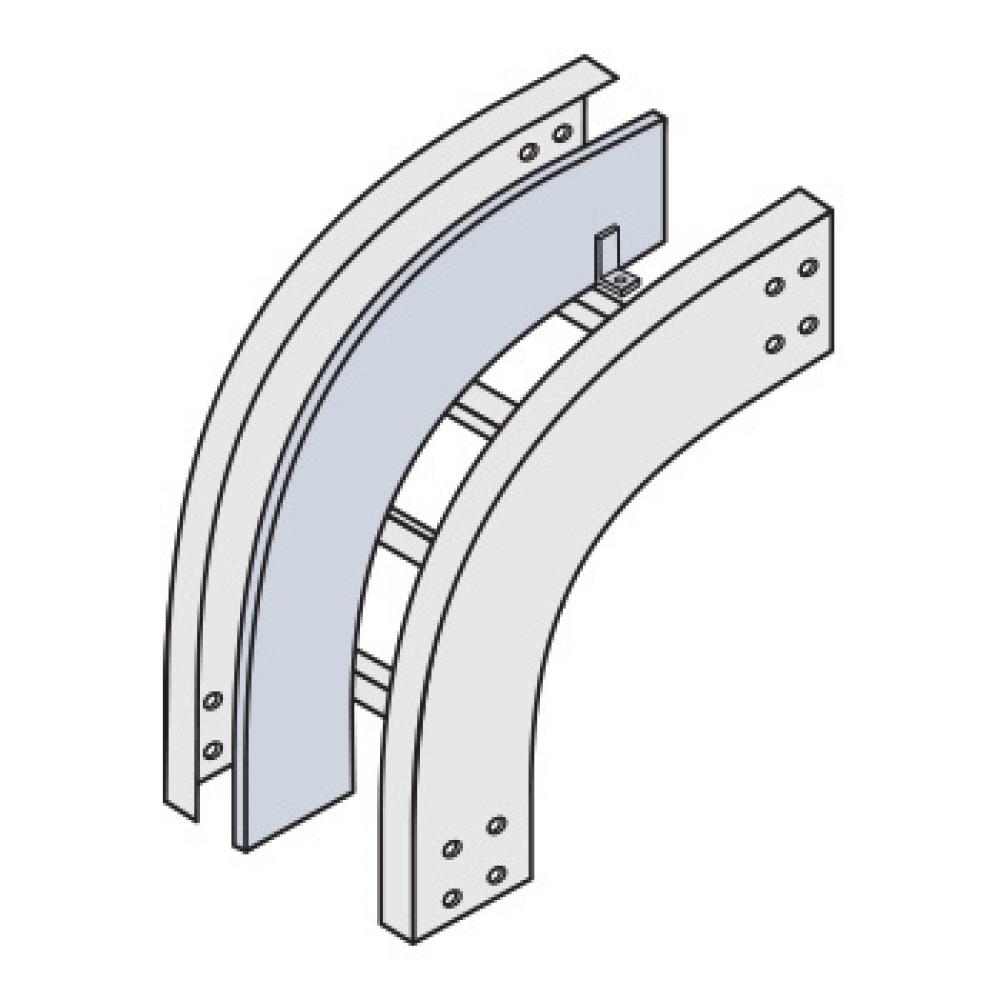 5G-9124-99-S6 90 INSIDE ELBOW DIVIDER