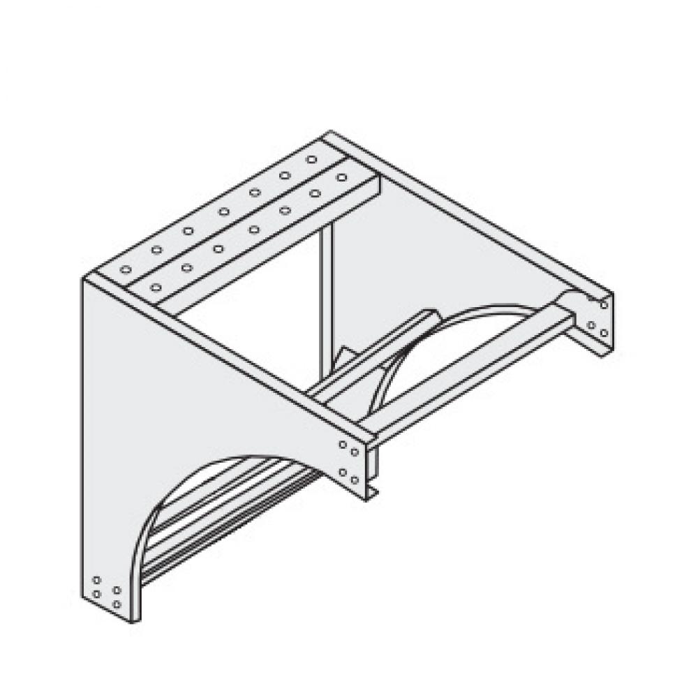 LD-5G2I-9336-36 GC 90 VERT SUPPORT ELBO