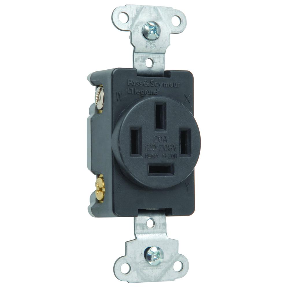 STR BLD REC 4P 4W 20A 120/208V