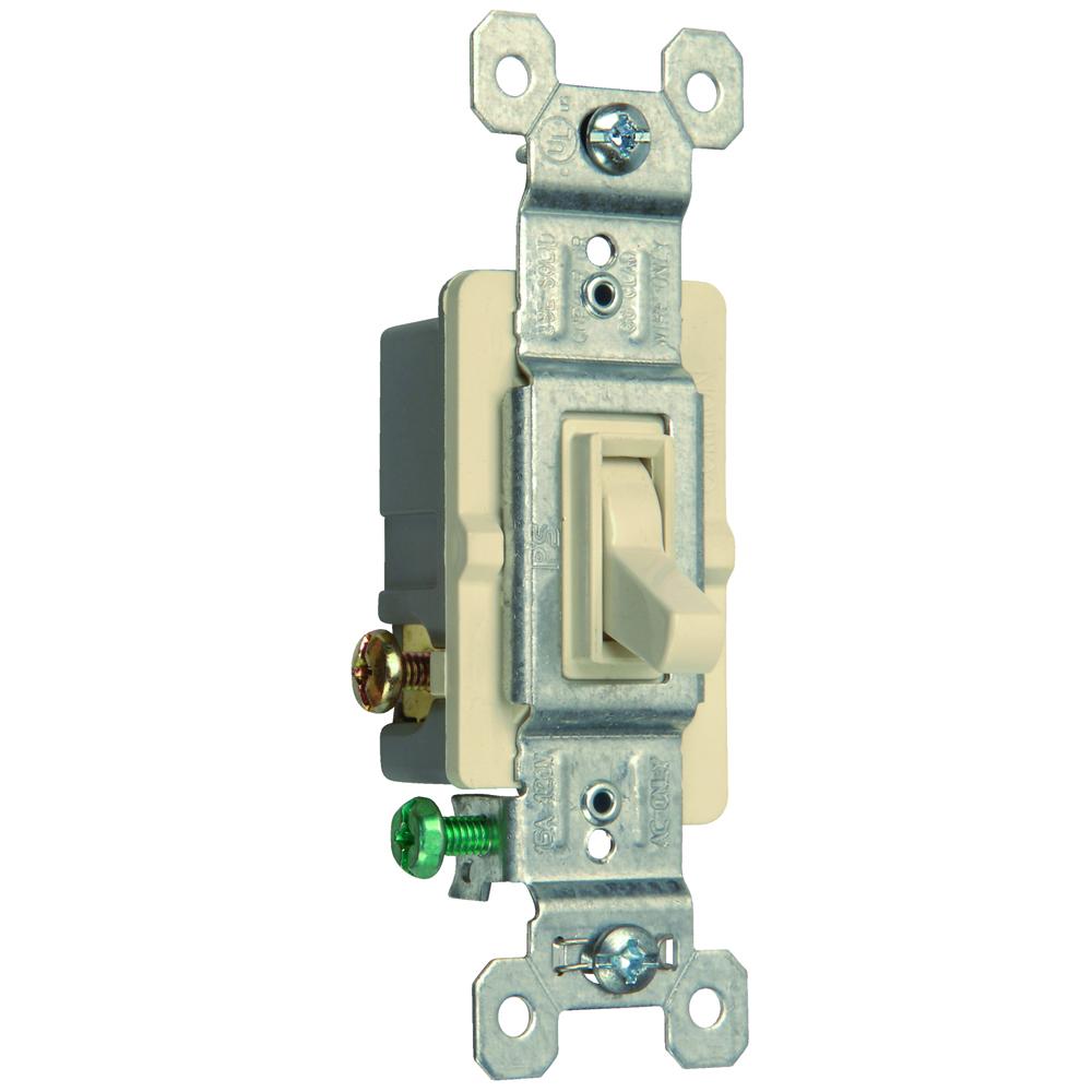 SELF GROUNDING 3W AC 15A 120V SW LA