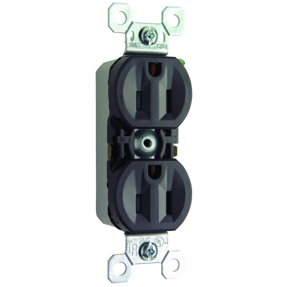 TR DUPLEX 15A 125V PUSHWIRE ONLY BN
