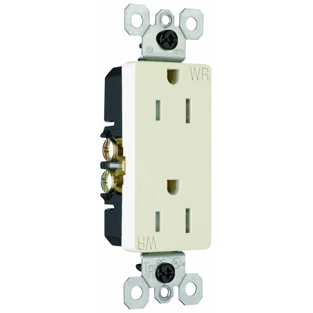 RADIANT 15A/125V TRWR DUP RECP LA
