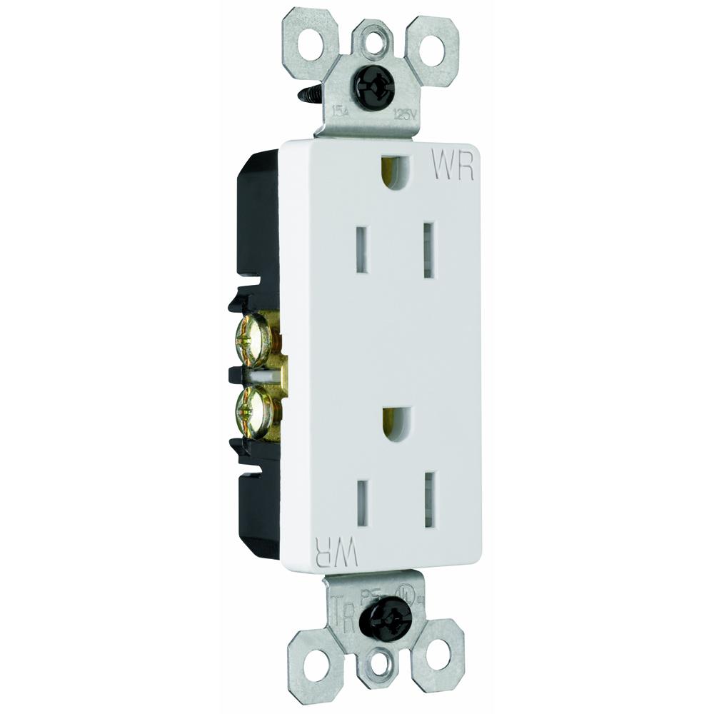 RADIANT 15A/125V TRWR DUP RECP W