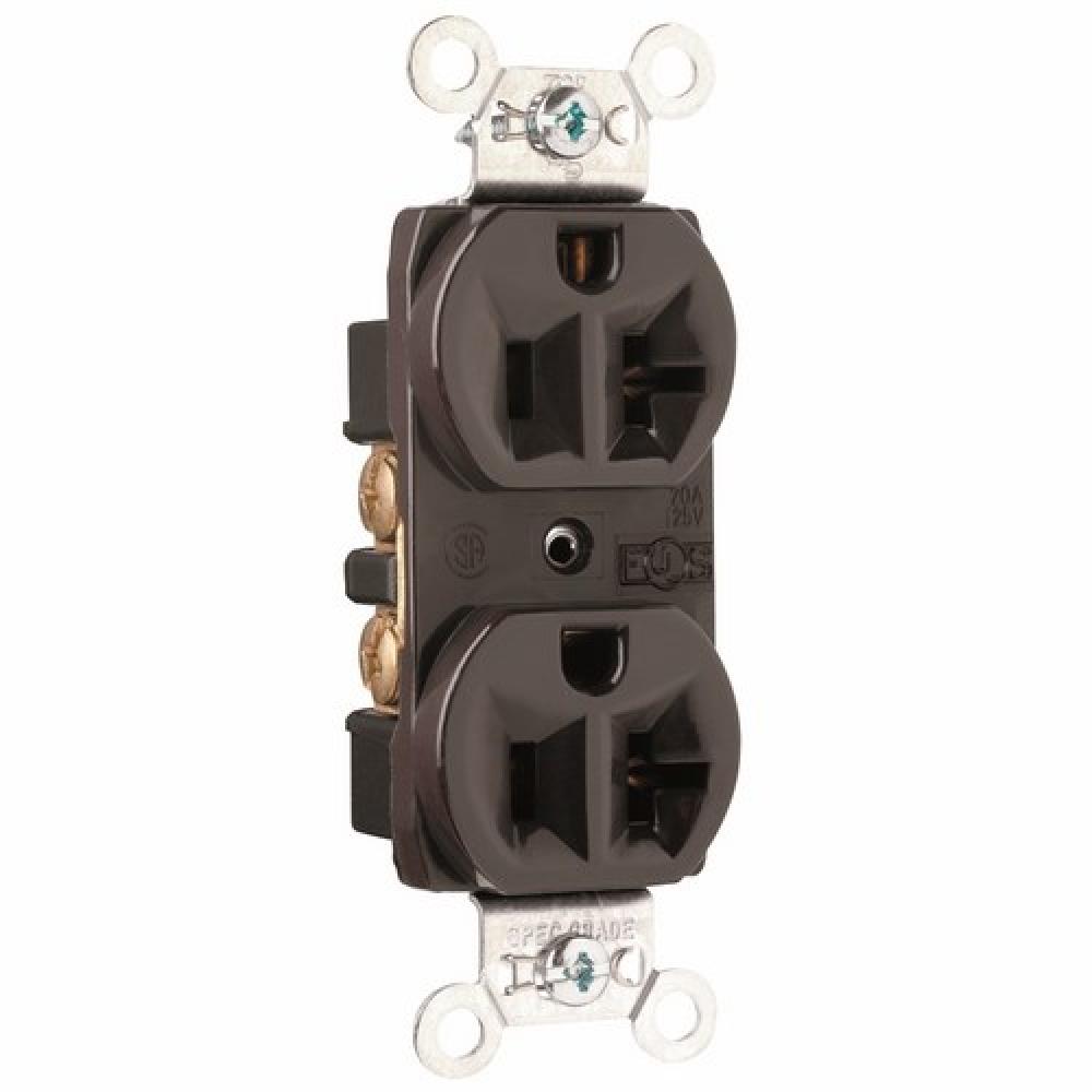 20A 125V CONSTRUCT DUPLEX RECEPT BN
