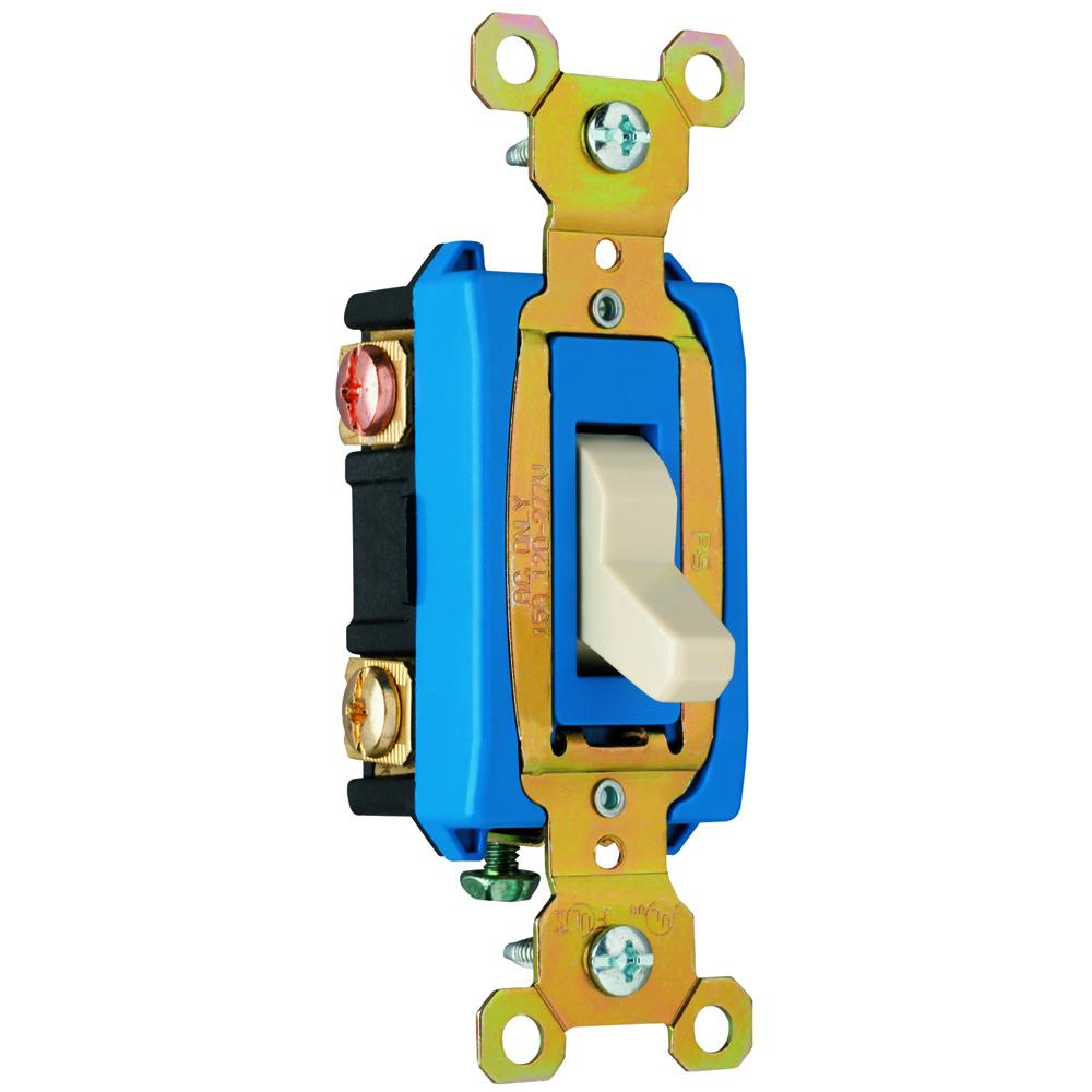 15A 120/277VAC B+S WIRE COMM 3W SW I