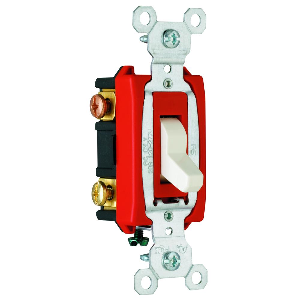 20A 120/277VAC B+S WIRE COMM 3W SW LA
