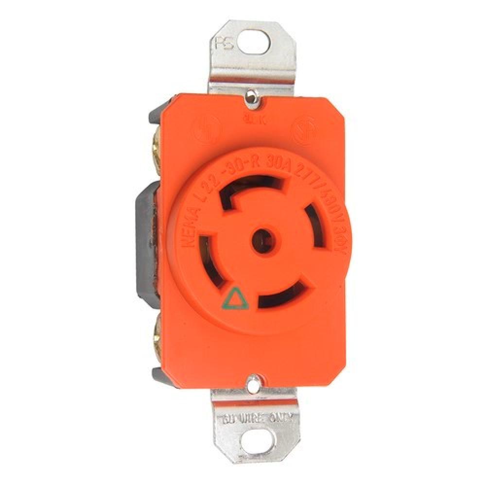 TURNLOK SINGLE 4W 30A3P 277/480V IG