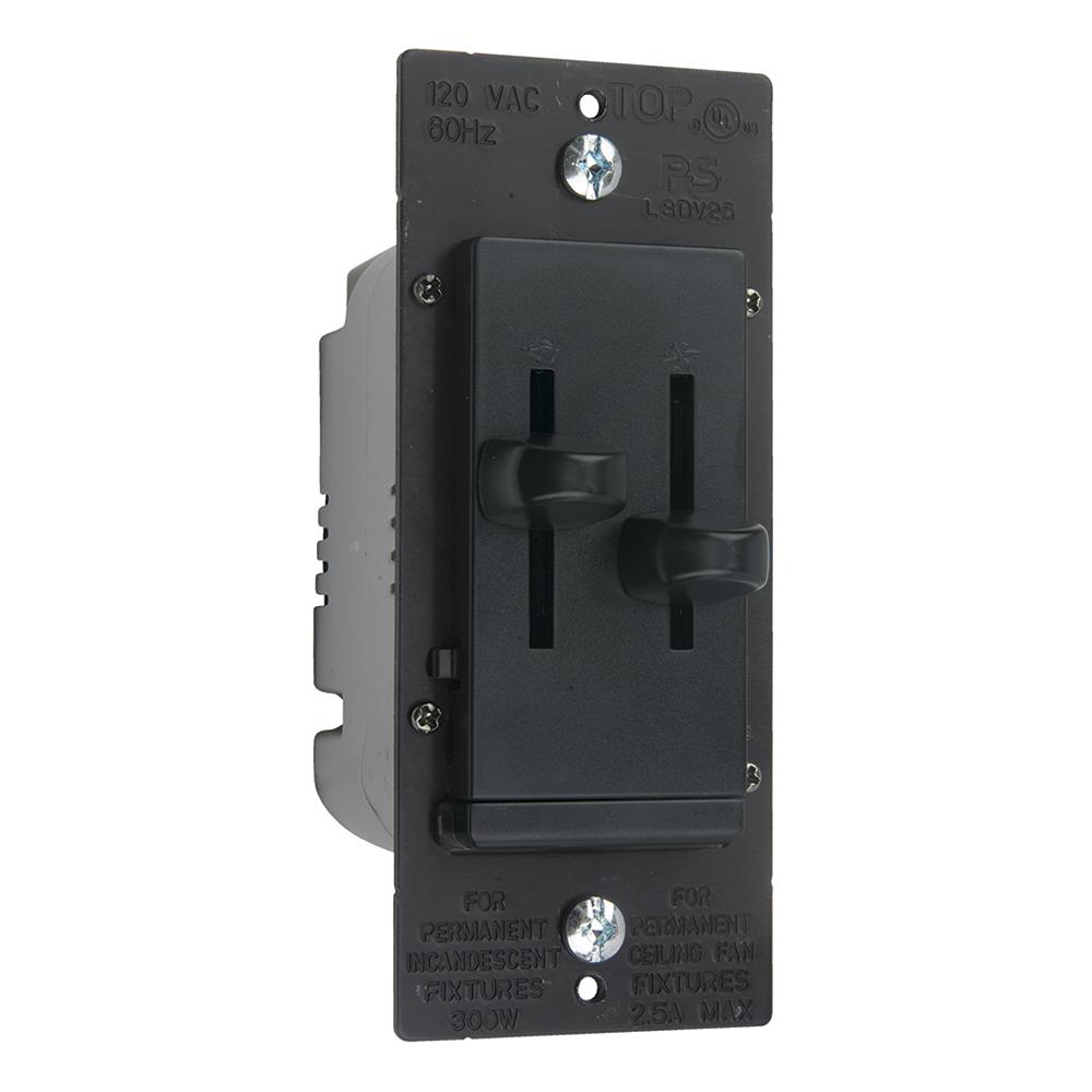 SLIDE FSC DIM 2.5A/300W BK