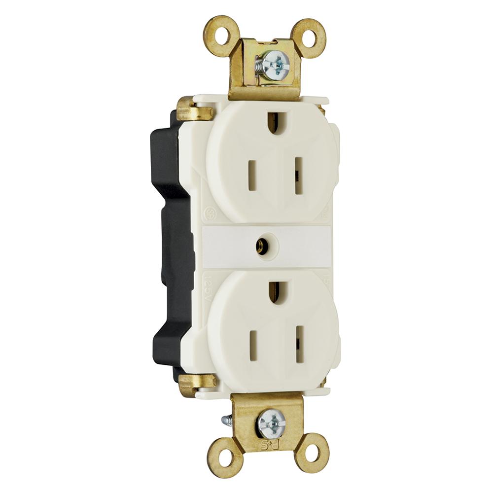 DUP RECEPT EHD 15A/125V LA