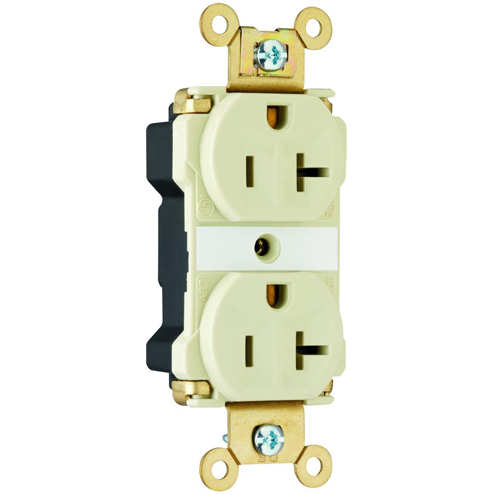 DUP RECEPT EHD 20A/125V IV