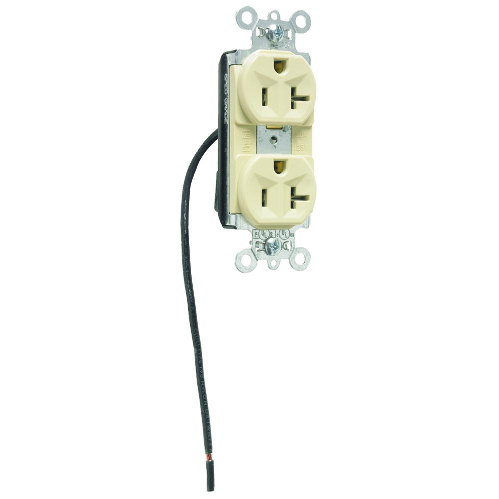 20A/125V SPLT CIRC DUPLX SPEC GR I