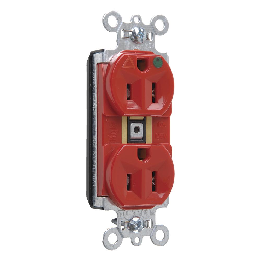 PT HG ISO GROUND, 15 AMP RED