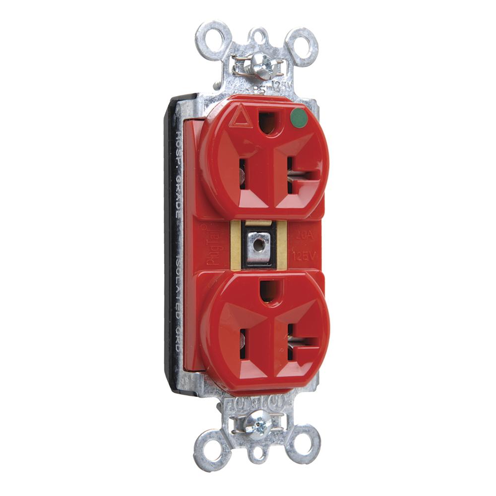 PT HG ISO GROUND, 20 AMP RED