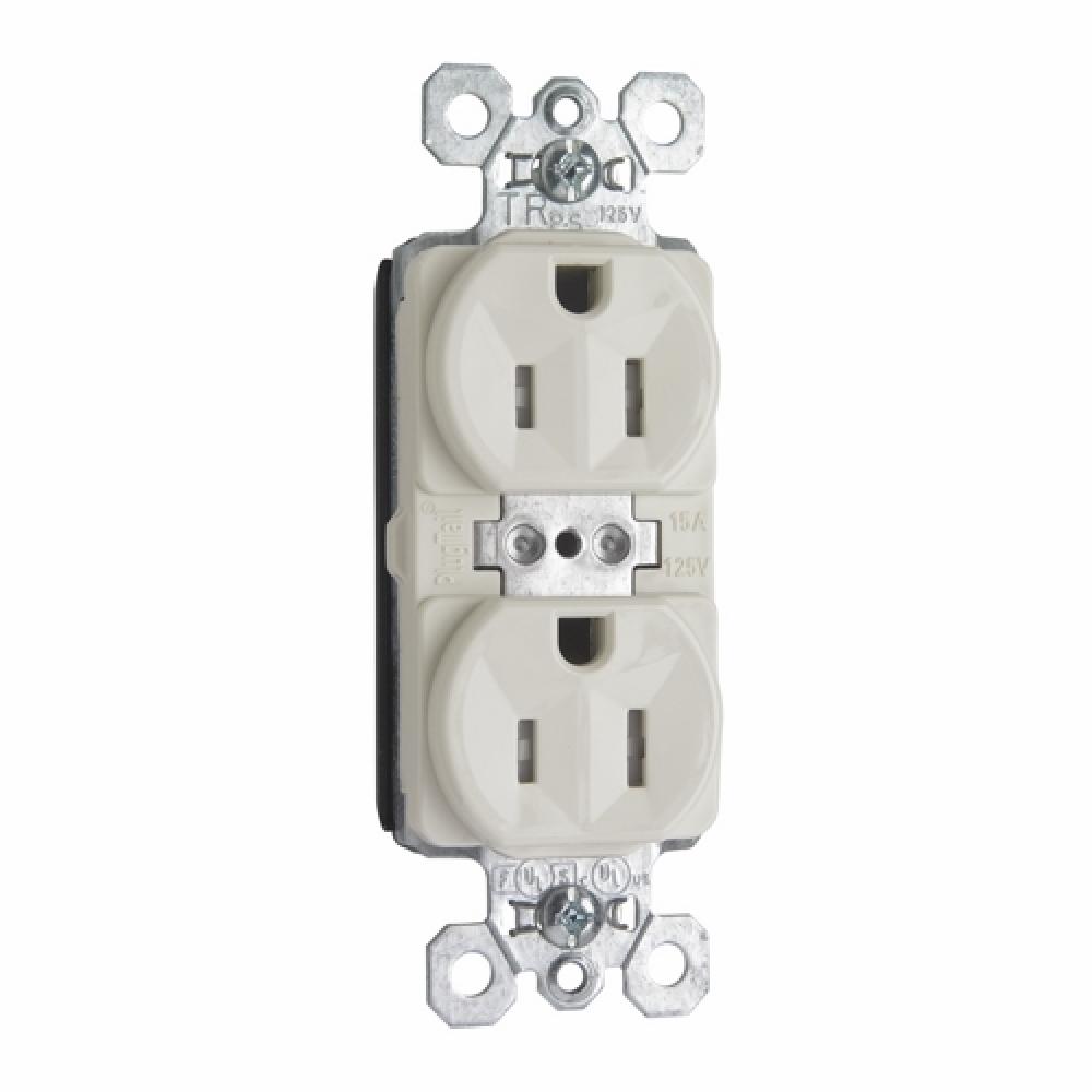 DUP RECEP TR 15A 125V LA