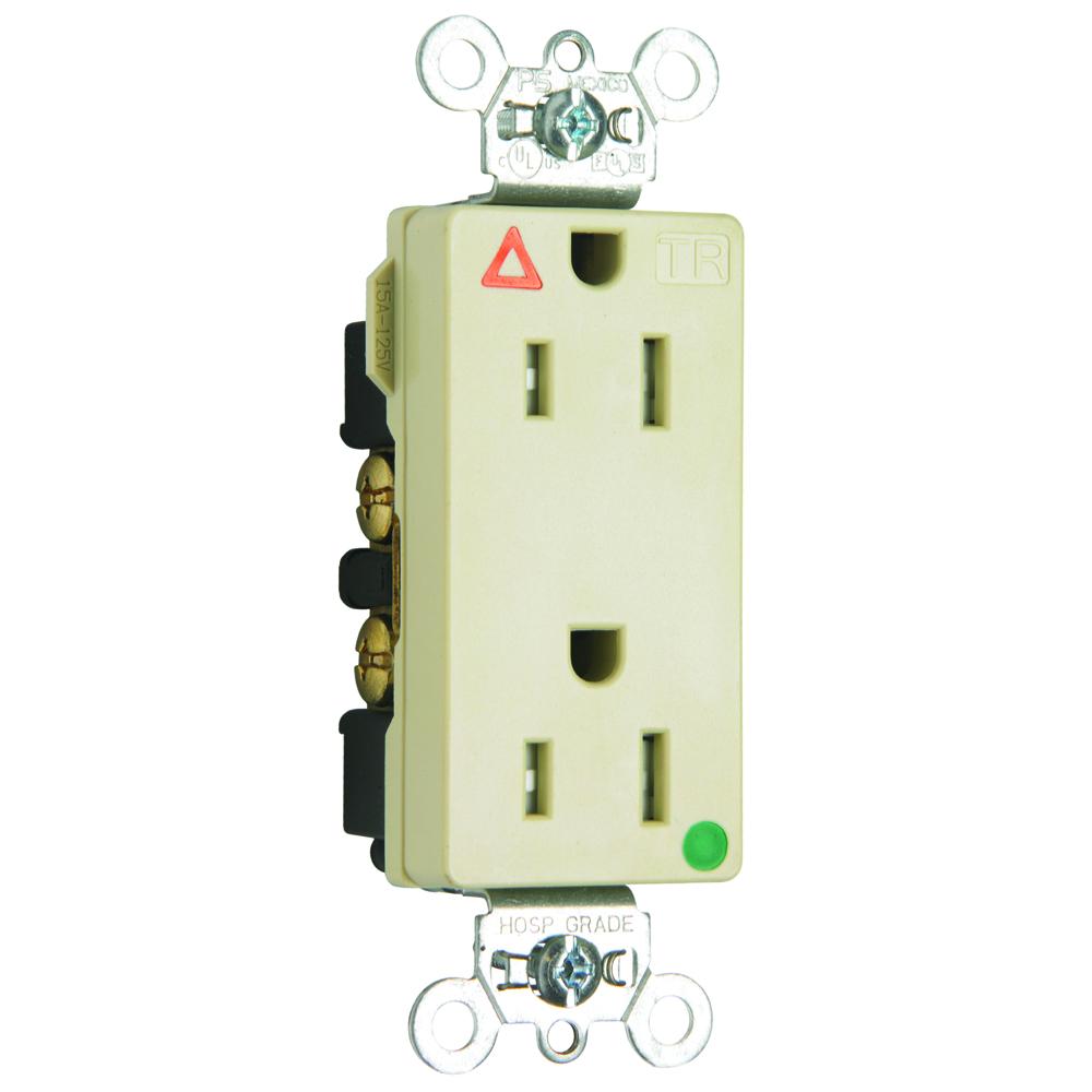 HG IG TR DECOR RECEPT 15A 125V IV