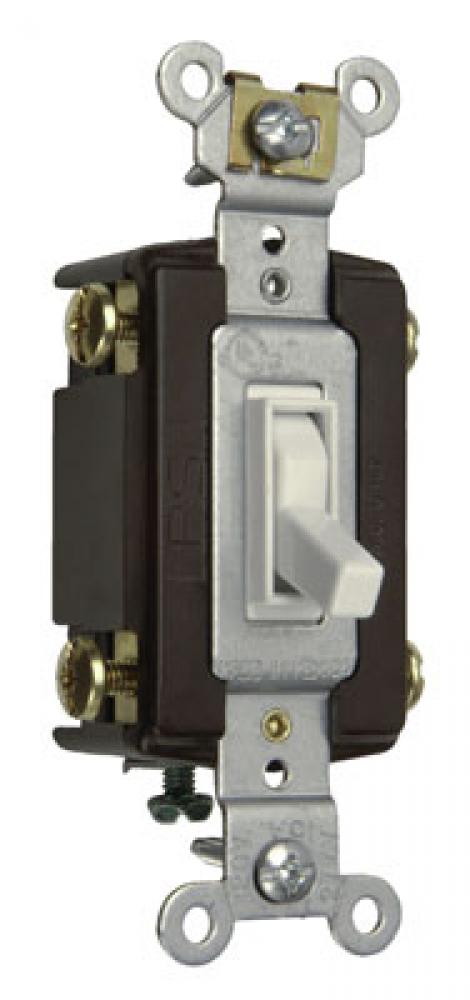 SELF GROUNDING 4W AC 15A 120V SW BK
