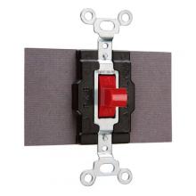 Legrand-Pass & Seymour 1250RED - SW MAN CONTROL 15A 120/277 RED