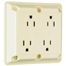 Legrand-Pass & Seymour 415I - QUAD RECEPT 15A 125V IV