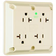 Legrand-Pass & Seymour 420HI - HG QUAD RECEPT 20A 125V IV