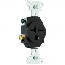 Legrand-Pass & Seymour 5651 - RECP SGL 15A 250V S-WIRE BN
