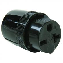 Legrand-Pass & Seymour 5866BK - STR BLD CONN 3W 20A 250V DEAD FRONT