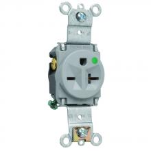Legrand-Pass & Seymour 8801GRY - HOSP GRD SGL RECEPT 20A 250V GRY