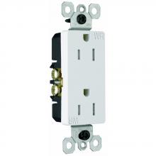Legrand-Pass & Seymour 885TRWRW - RADIANT 15A/125V TRWR DUP RECP W