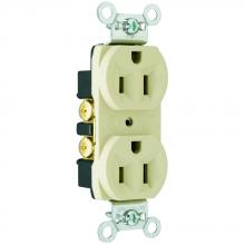 Legrand-Pass & Seymour CRB5262I - 15A 125V CONSTRUCT DUPLEX RECEPT I