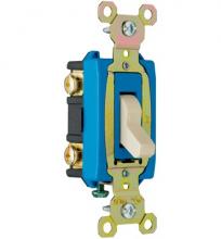 Legrand-Pass & Seymour CSB15AC2GRY - 15A 120/277VAC B+S WIRE COMM DP SW GRY