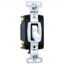 Legrand-Pass & Seymour CSB15AC4W - 15A 120/277VAC B+S WIRE COMM 4W SW W