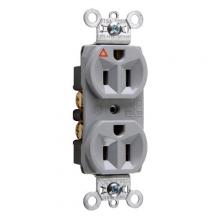 Legrand-Pass & Seymour IG5262GRY - RECEP DUP 15A COMMER ISOL GRD GRY