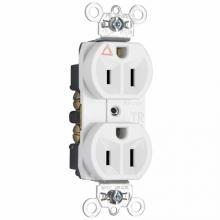 Legrand-Pass & Seymour IG5262W - RECEP DUP 15A COMMER ISOL GRD WH