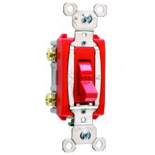 Legrand-Pass & Seymour PS20AC2RED - 20A 120/277VAC B+S WIRE DP SW RED
