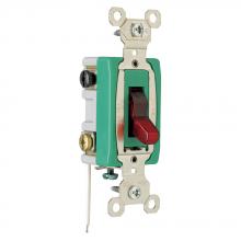 Legrand-Pass & Seymour PS30AC3RPL - 30A 120VAC B+S WIRE 3W PILOT RED