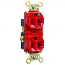 Legrand-Pass & Seymour PS8300HRED - HOSP GRAD DUP RECEPT 20A 125VAC RED