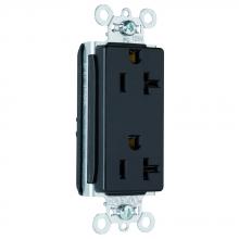 Legrand-Pass & Seymour PT26352BK - PT DUP DECO 20A/125V BK