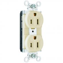Legrand-Pass & Seymour PT5262I - DUP RECEPT SPEC GRADE 15A/125V I