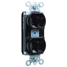 Legrand-Pass & Seymour PT5362 - DUP RECEPT SPEC GRADE 20A/125V BN