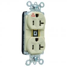 Legrand-Pass & Seymour PTIG5362I - PT IG DUP RECEPT CR 20A/125V IV