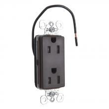 Legrand-Pass & Seymour PTTR26262 - DUP DECO RECEP TR 15A 125V BN