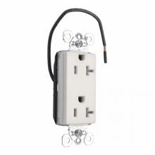 Legrand-Pass & Seymour PTTR26362SCW - DUP DECO RECEP TR SC 20A 125V WH