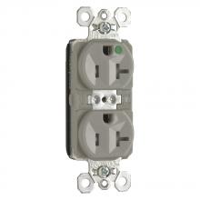 Legrand-Pass & Seymour PTTR8300GRY - PT DUP RECEP HG TR 20A/125V GRY