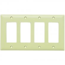 Legrand-Pass & Seymour TP264I - TRADEMASTER PLATE  4G 4 DECOR IV