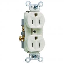 Legrand-Pass & Seymour TR15LA - RECEP DUP TAMPER RESIS 15A/125V LA