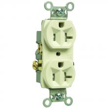 Legrand-Pass & Seymour TR20LA - RECEP DUP TAMPER RESIS 20A/125V LA