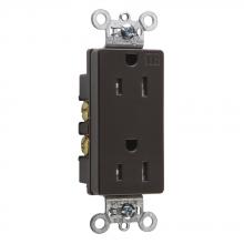 Legrand-Pass & Seymour TR26262 - TR DECO RECEP 15A 125V S+B WIRE BN