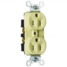 Legrand-Pass & Seymour TR5262I - RECEP DUP TR B+S WIRE 15A/125V IV