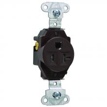 Legrand-Pass & Seymour TR5351 - RECEP SGL TAMPER RESIS 20A/125V BN