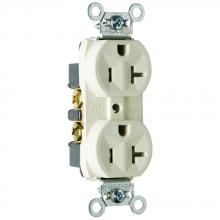 Legrand-Pass & Seymour TR5362LA - RECEP DUP TR B+S WIRE 20A/125V LA