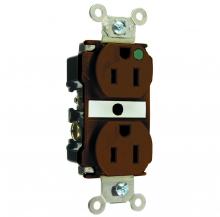 Legrand-Pass & Seymour TR62H - TAMPR RESISTNT HOSP RECP 15A 125V BN